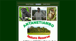 Desktop Screenshot of antanetiambo.marojejy.com