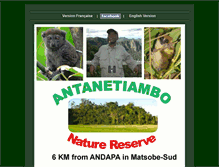Tablet Screenshot of antanetiambo.marojejy.com